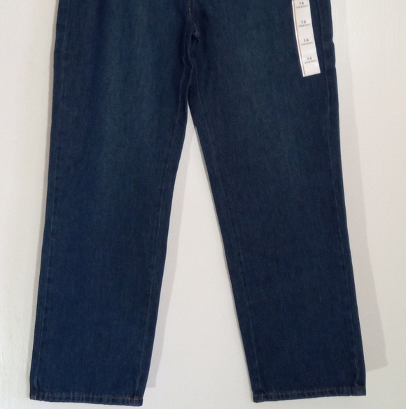 Cat & Jack long sleeve top with pull on denim pants Set Boys size 14/16 - Picture 6 of 10